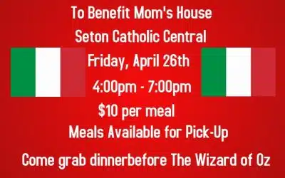 Spaghetti Dinner, Friday April 26