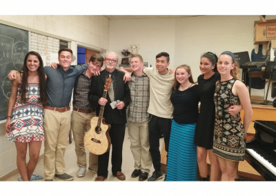 instrumental teacher-mr. wheeler seton catholic central with students 3