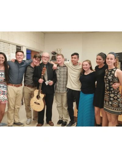 instrumental teacher-mr. wheeler seton catholic central with students 3